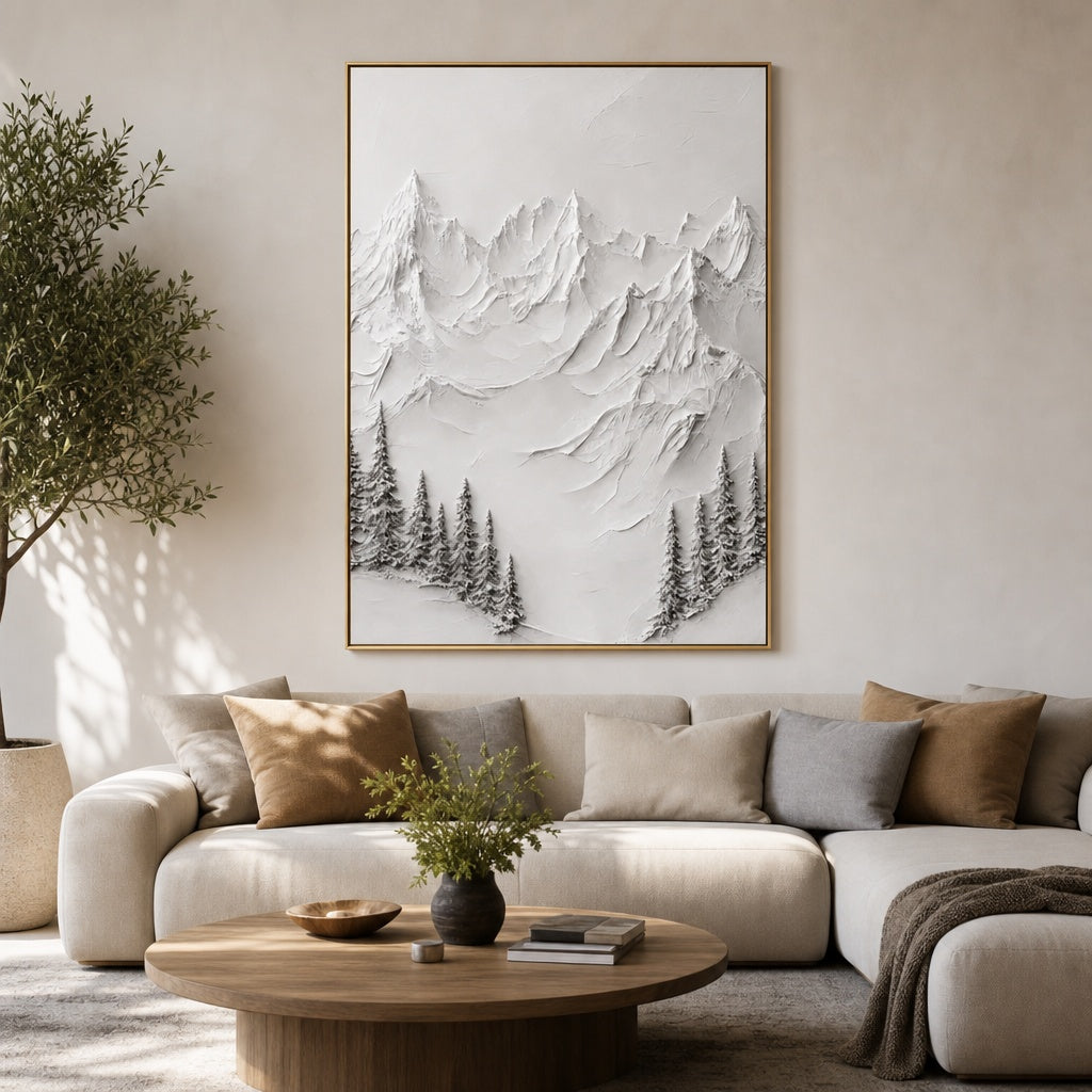 Winter Alpine Relief