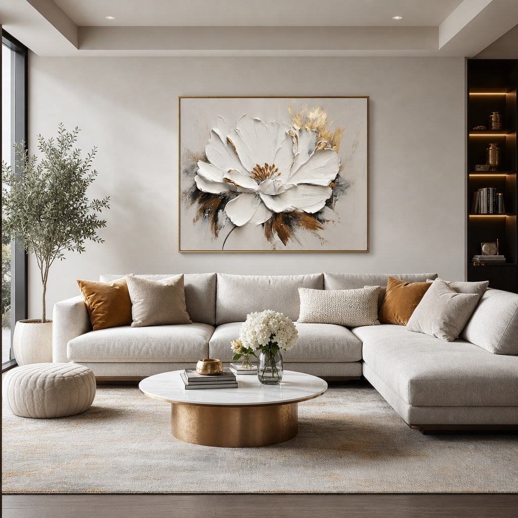 White Magnolia Bloom