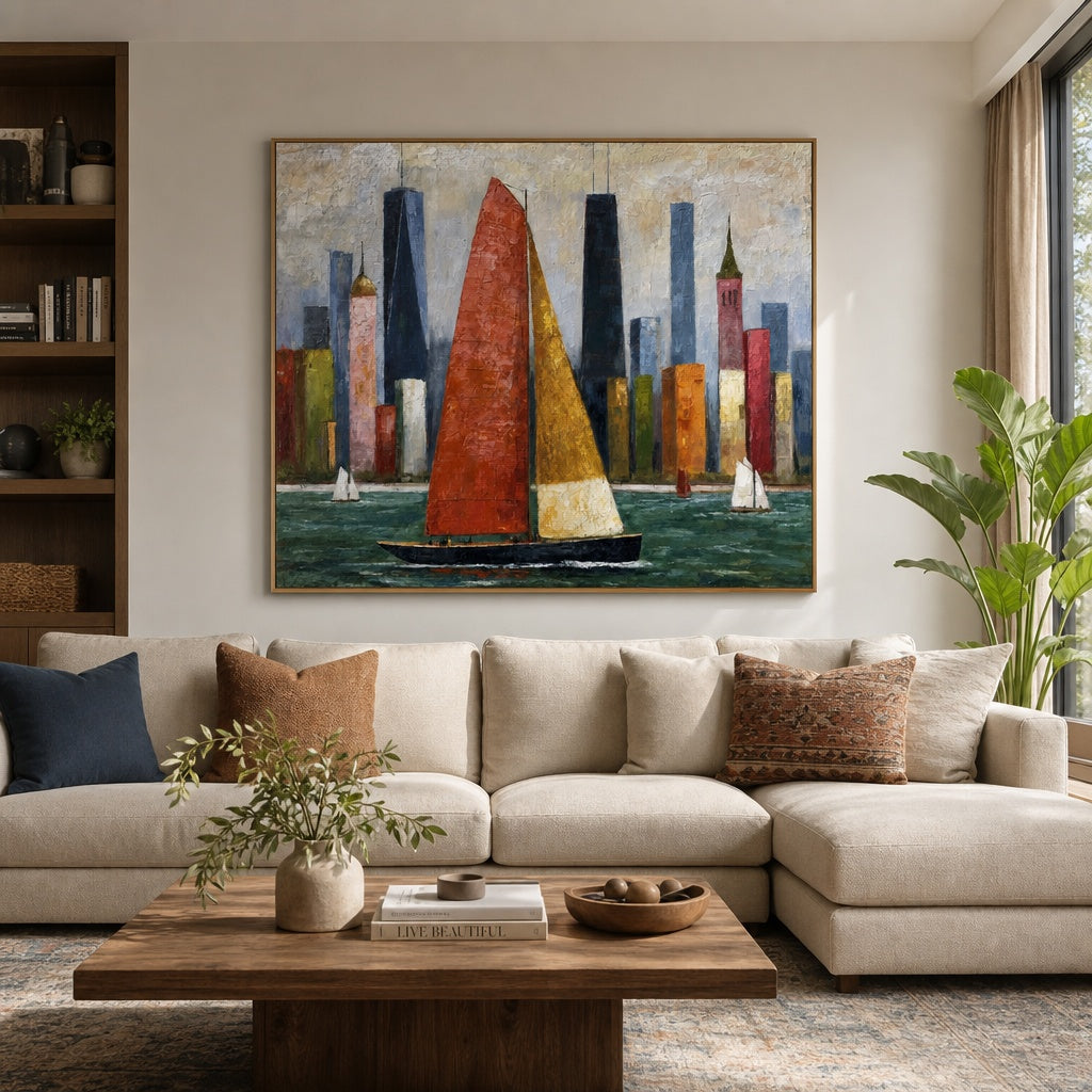 Sailing Through the City