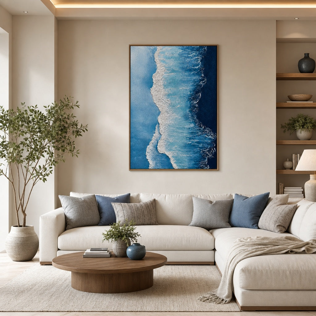 Deep Blue Shoreline
