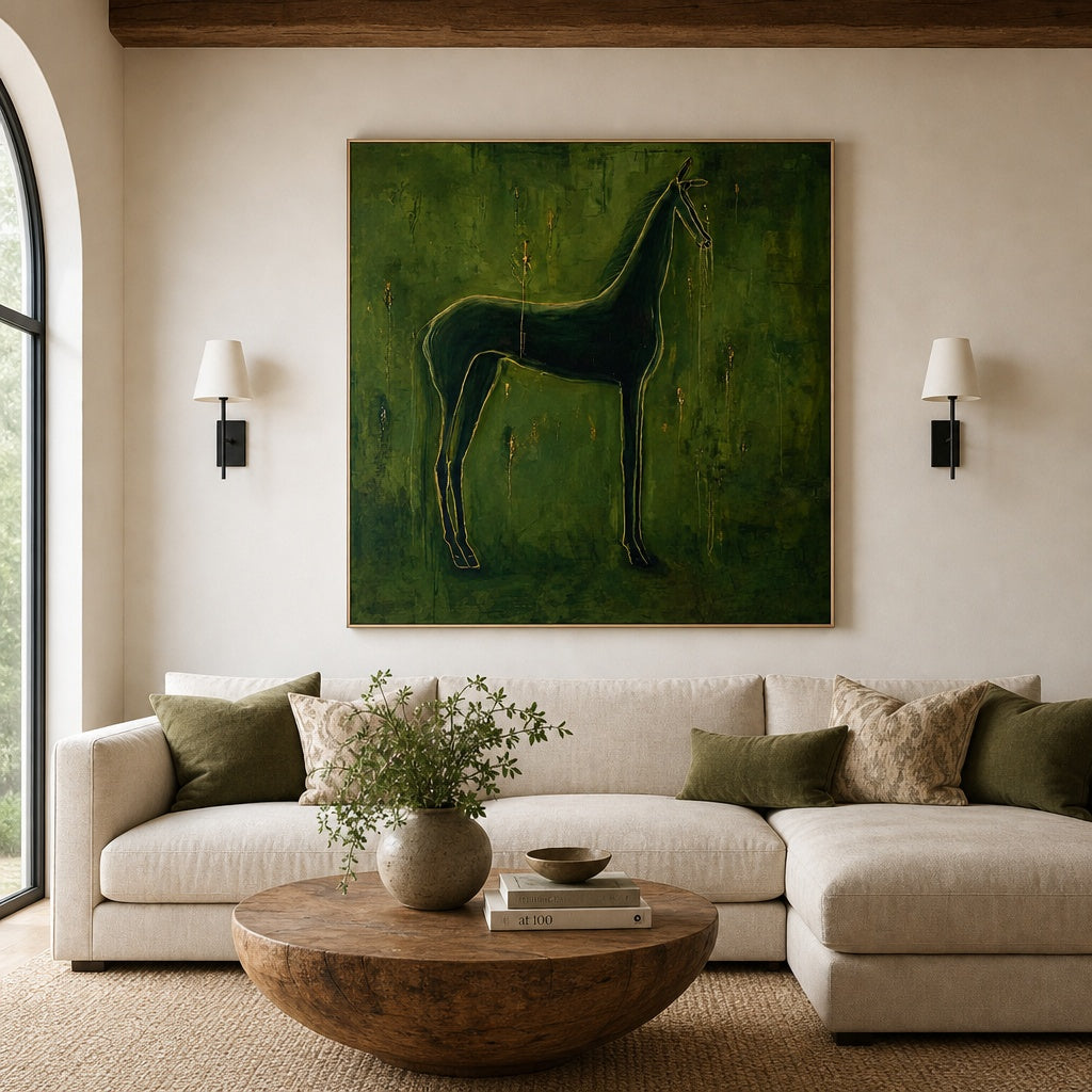 Emerald Shadow Horse