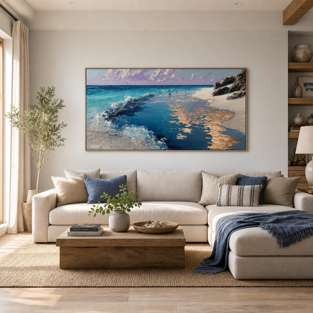 Ocean Reflection Shore