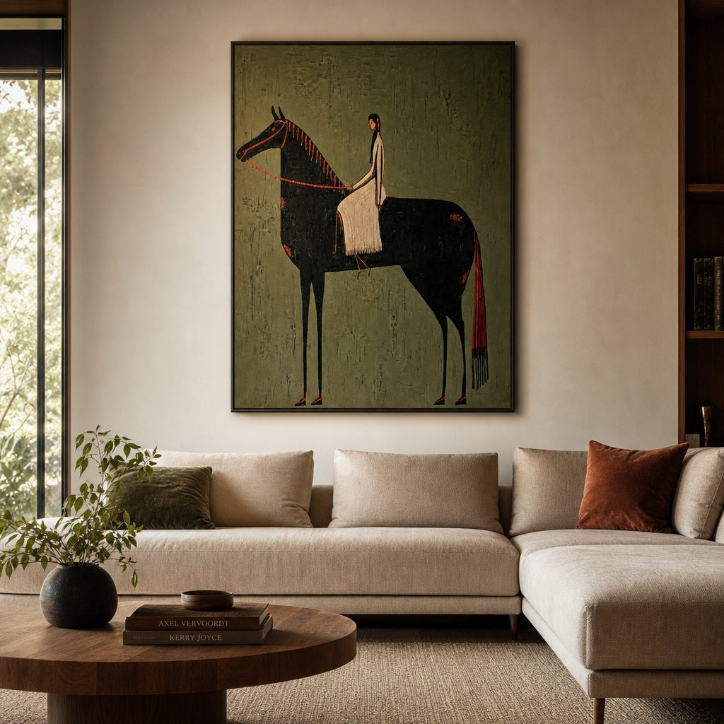 Olive Rider Elegance