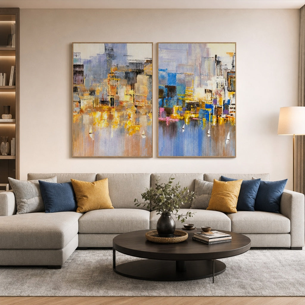 Golden City Reflections