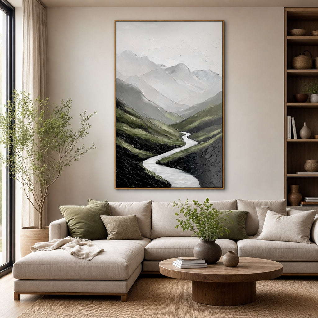Alpine River Valley
