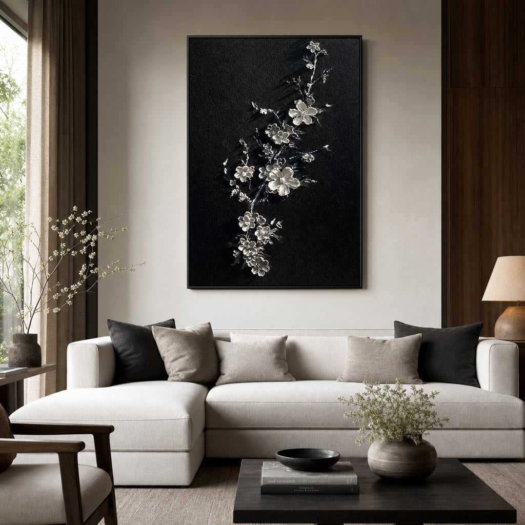 Midnight Blossom Branch