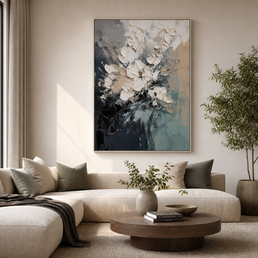 Ivory Floral Reverie