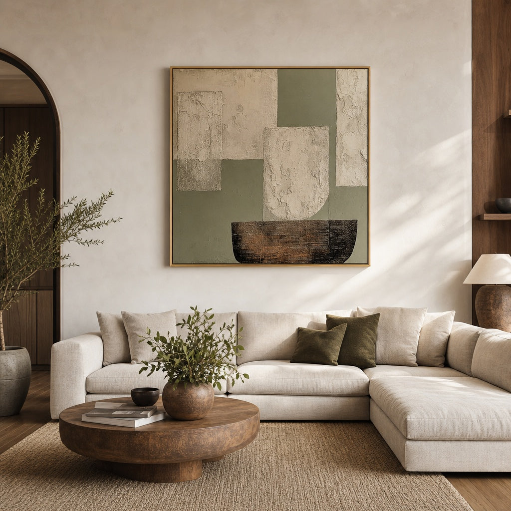 Earthy Abstract Layers