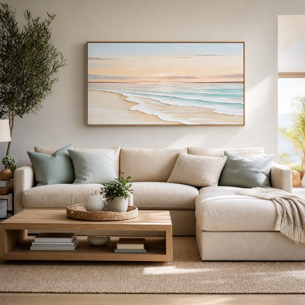 Pastel Shoreline Calm