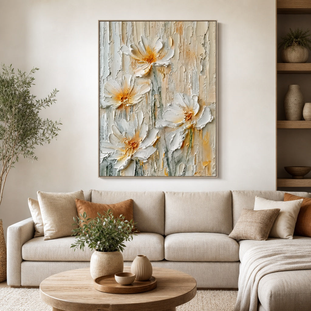 Ivory Blossom Texture