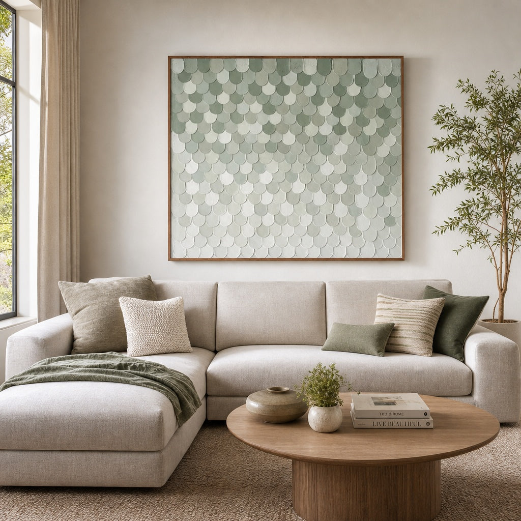 Sage Petal Mosaic