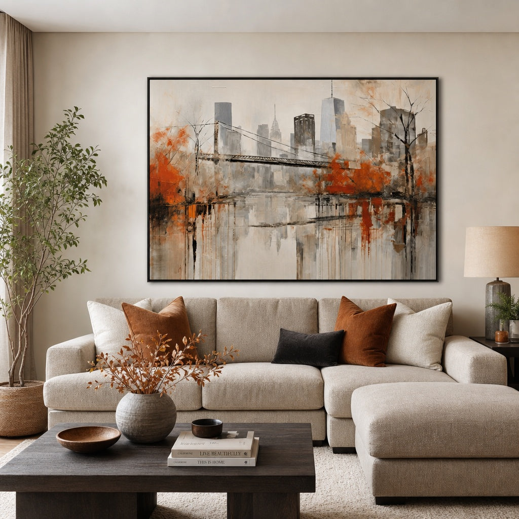 Autumn City Reflections