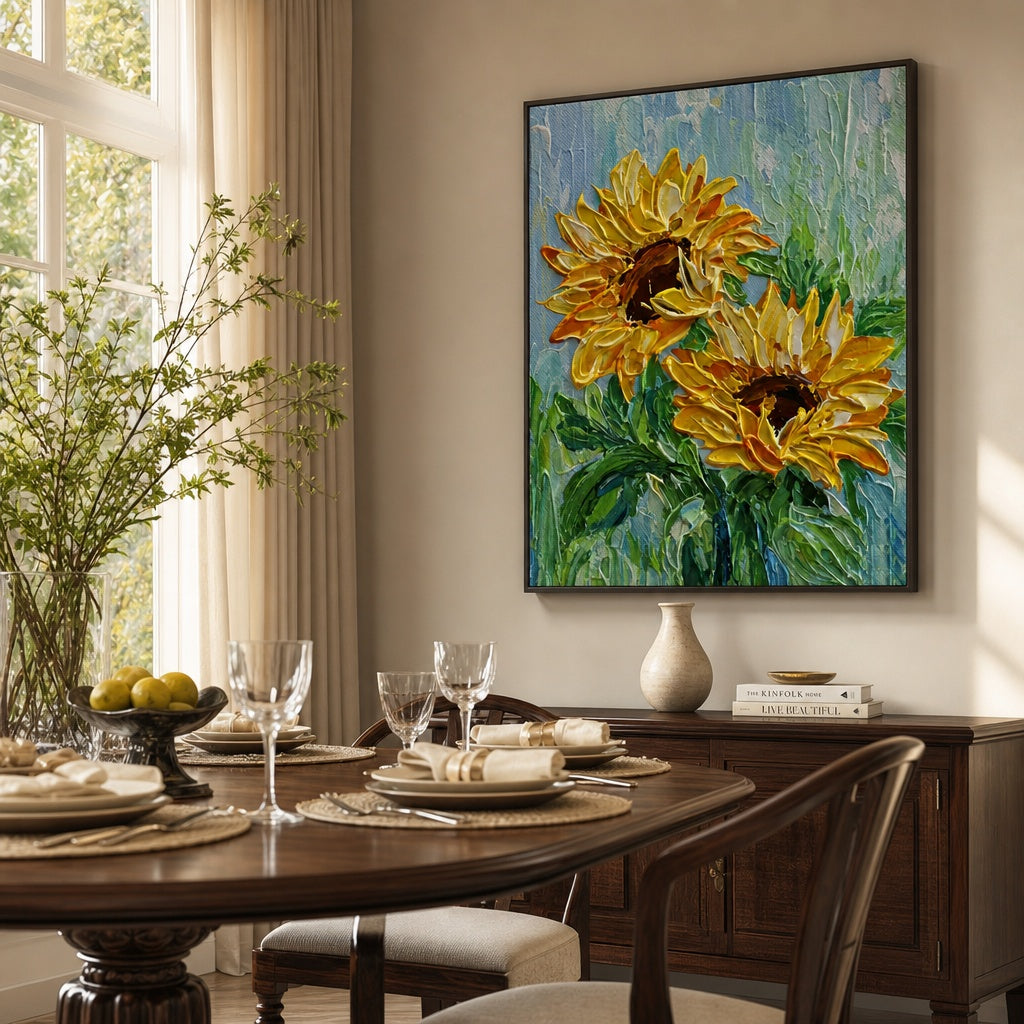 Golden Sunflower Duo