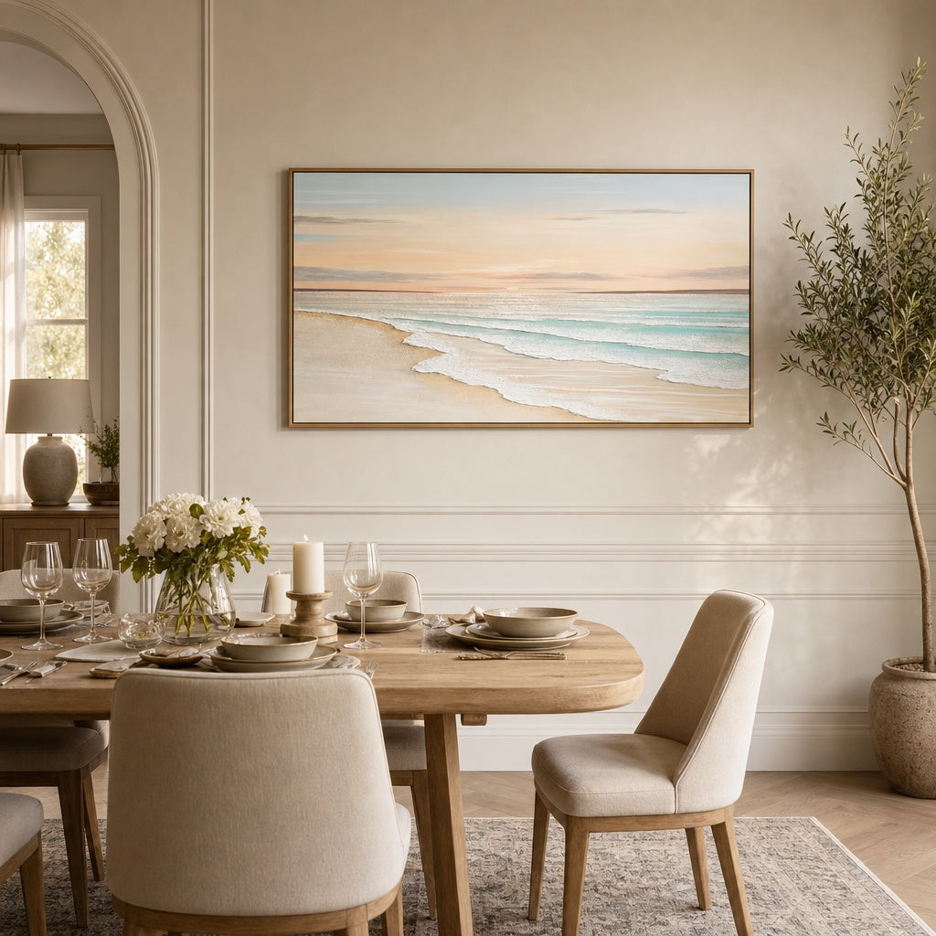 Pastel Shoreline Calm