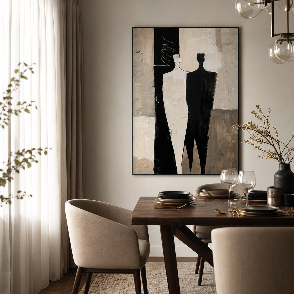 Noir Figure Pair