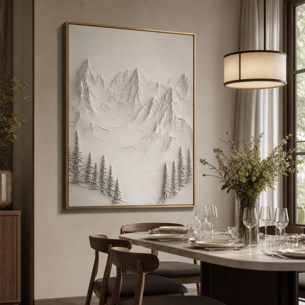 Winter Alpine Relief