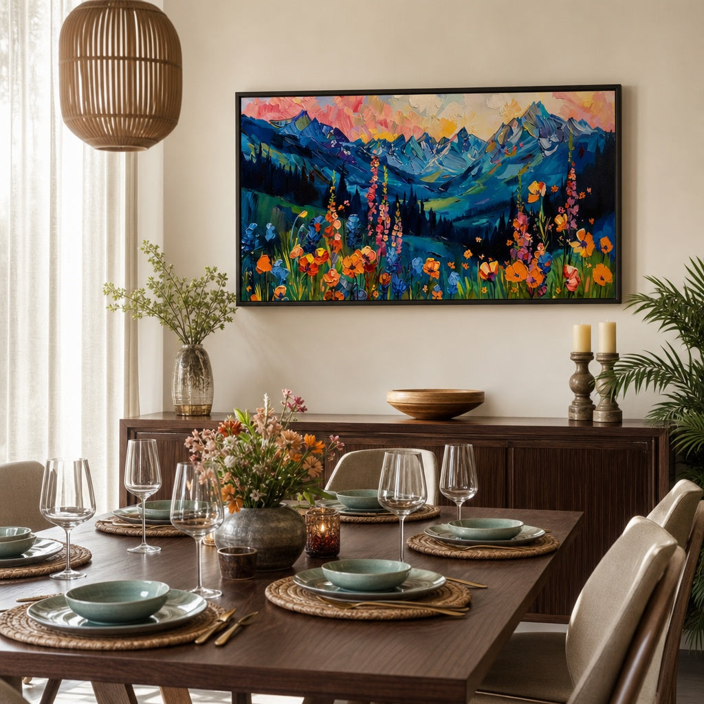Alpine Wildflower Vista