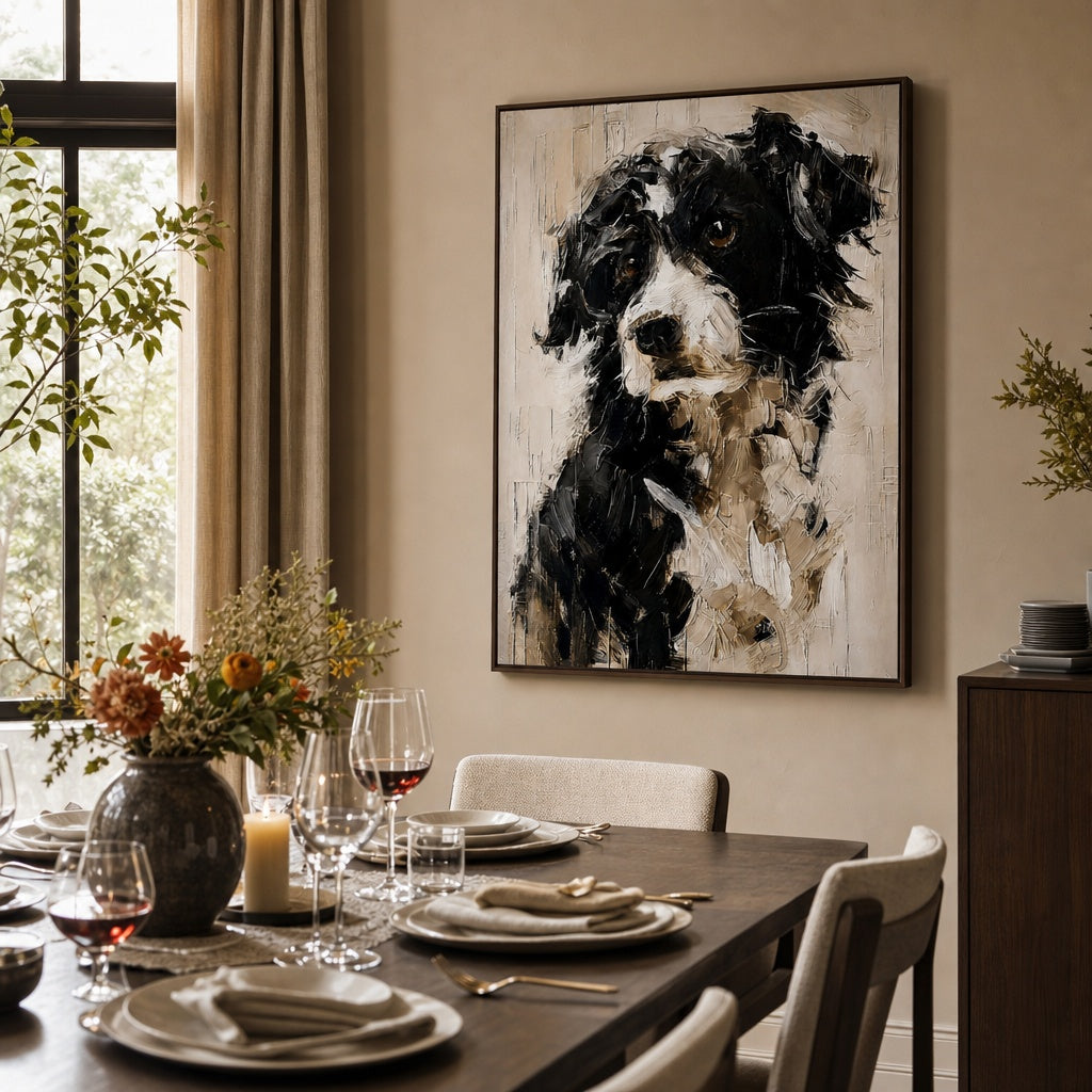 Timeless Border Collie Portrait