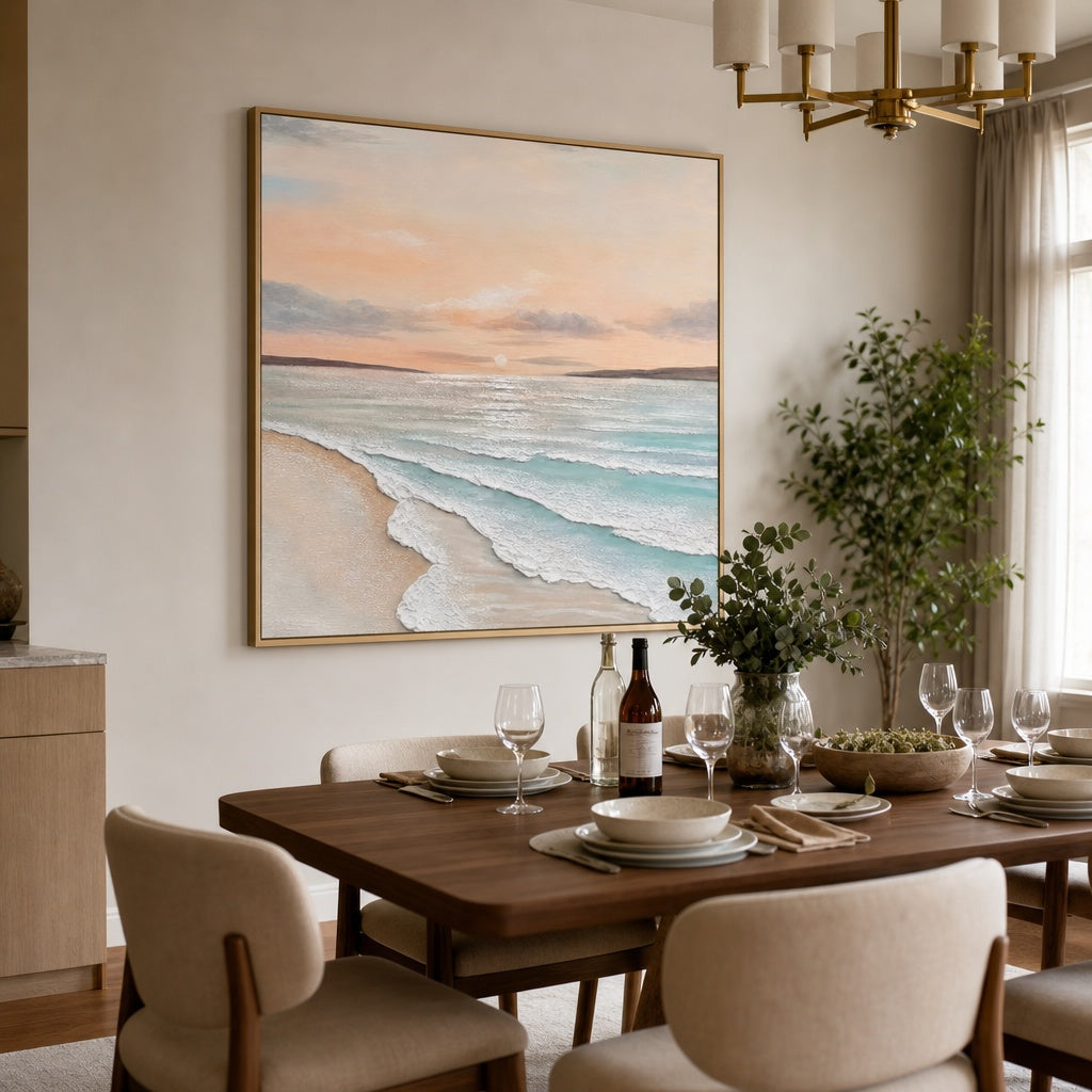 Pastel Ocean Serenity