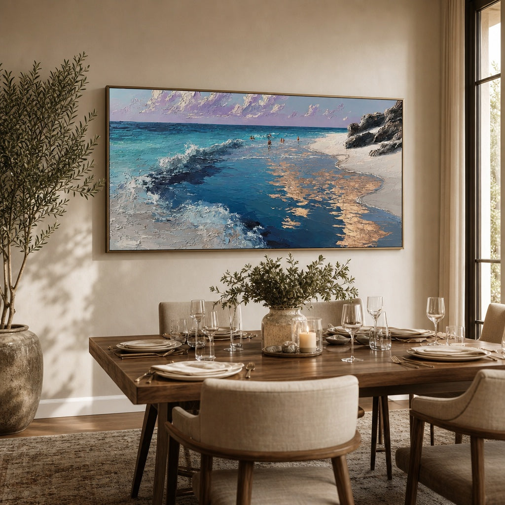 Ocean Reflection Shore