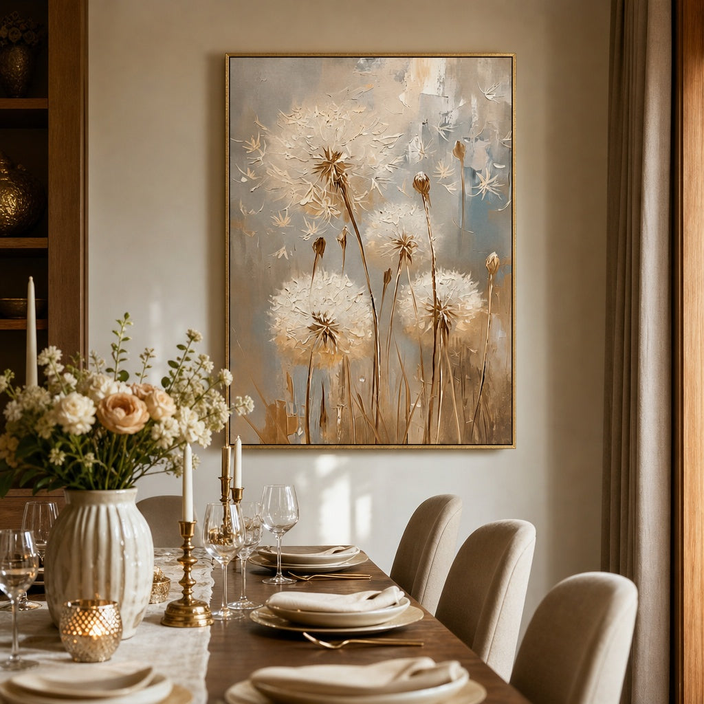 White Dandelion Serenity