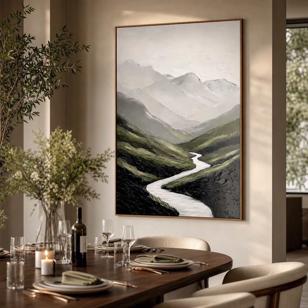 Alpine River Valley