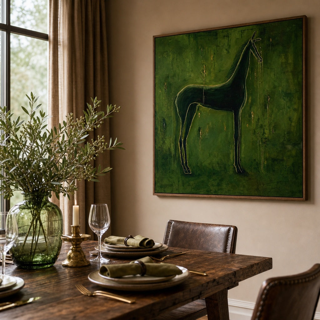 Emerald Shadow Horse