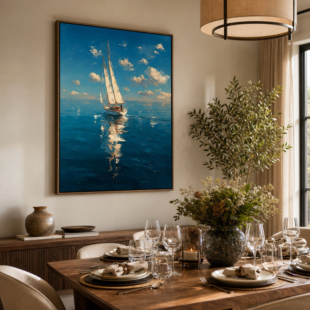 Sailing Into Blue