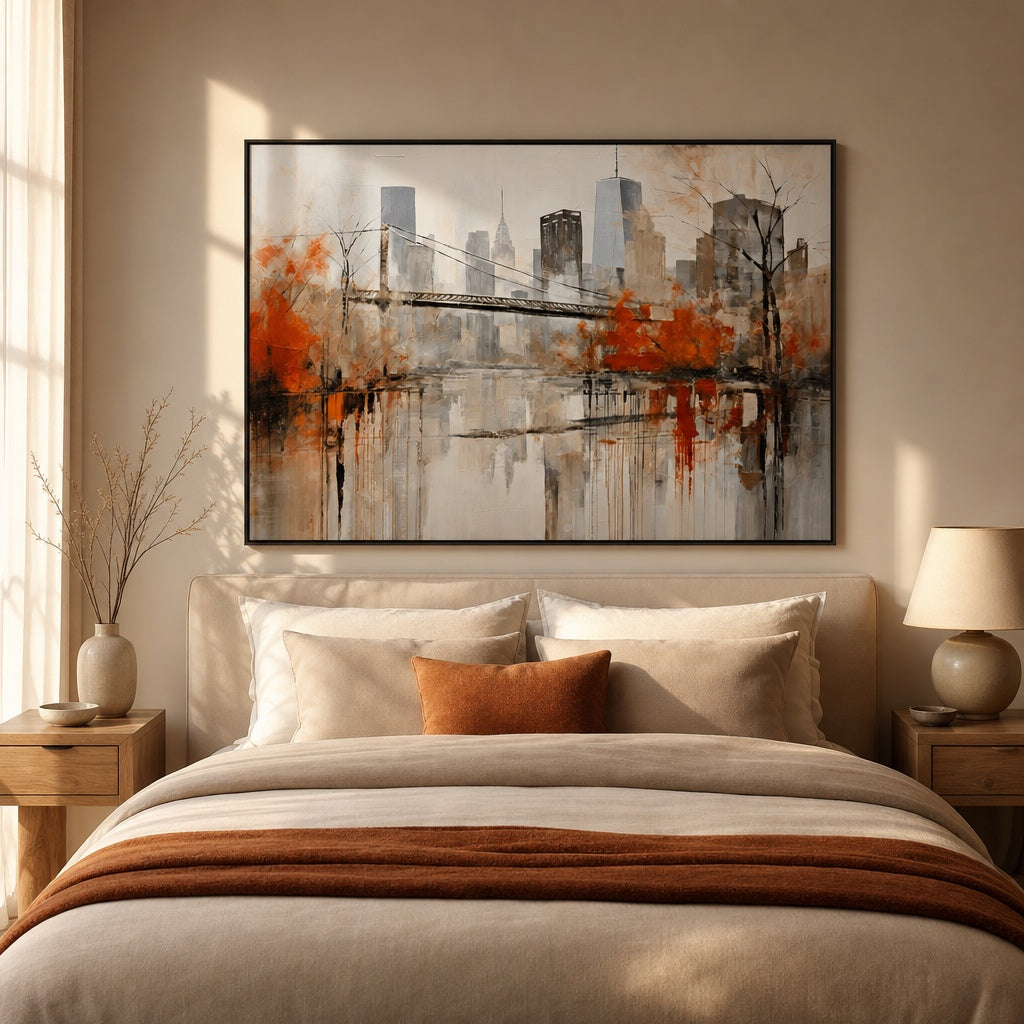 Autumn City Reflections