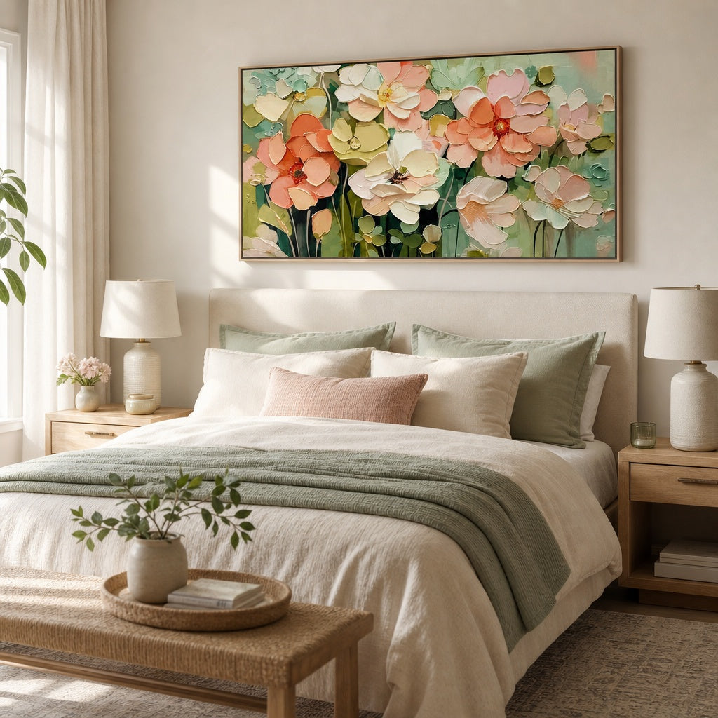 Pastel Garden Bloom