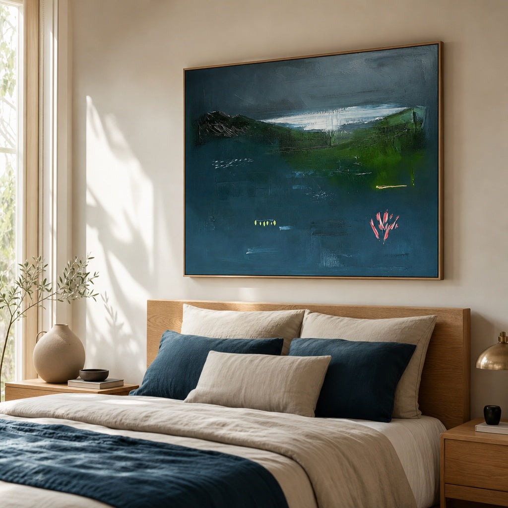 Blue Horizon Landscape