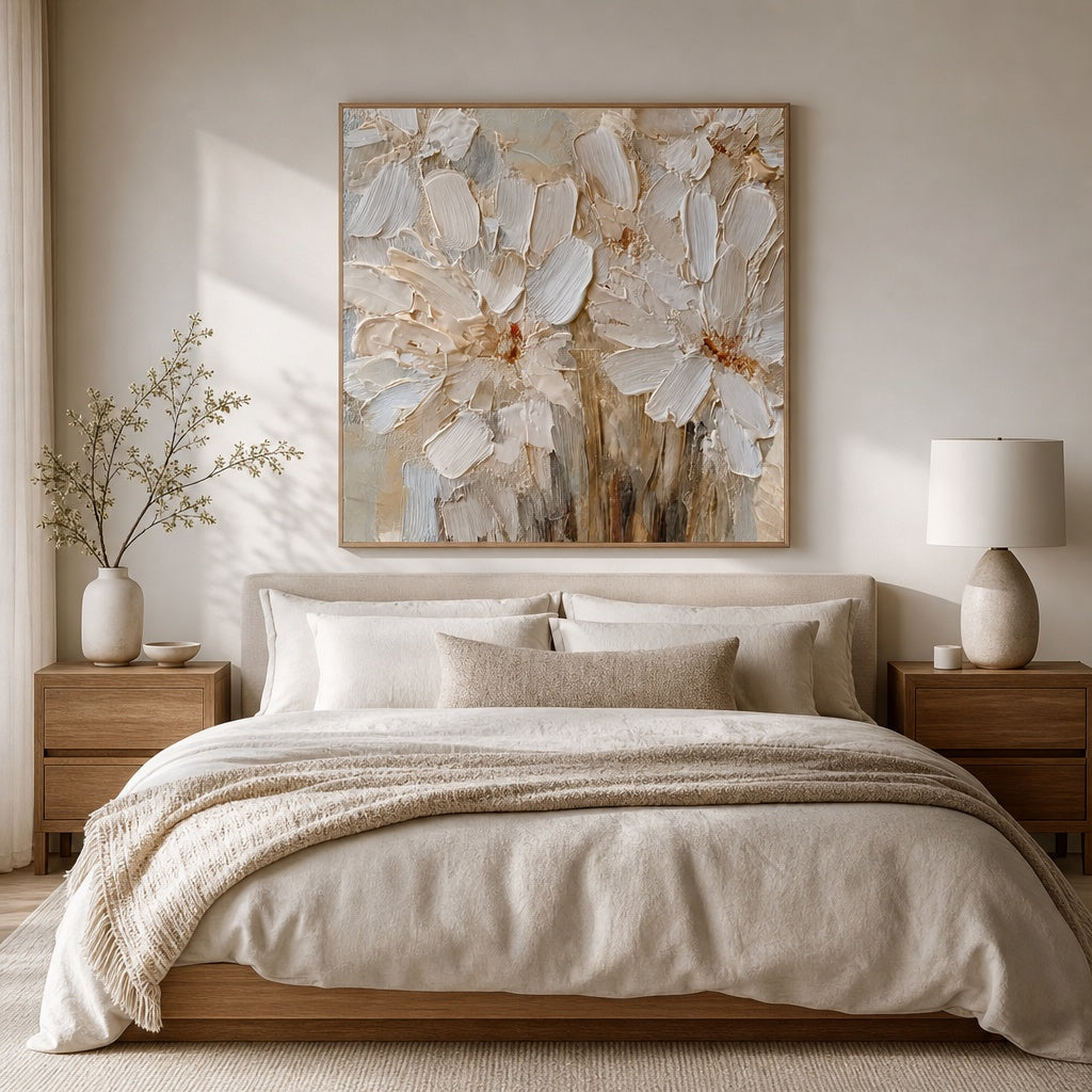 Ivory Daisy Texture