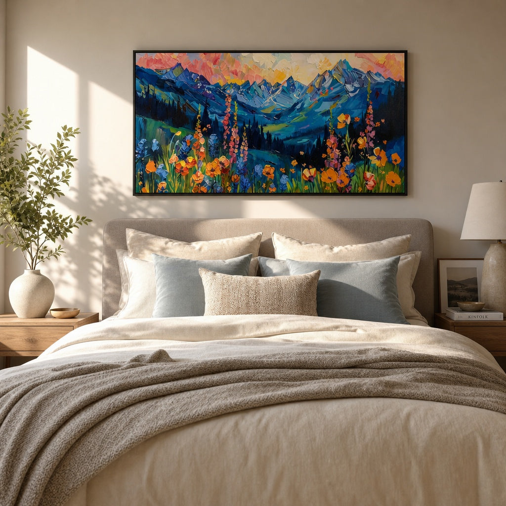 Alpine Wildflower Vista