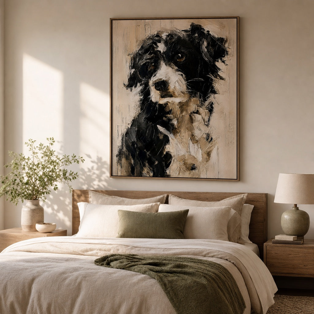 Timeless Border Collie Portrait
