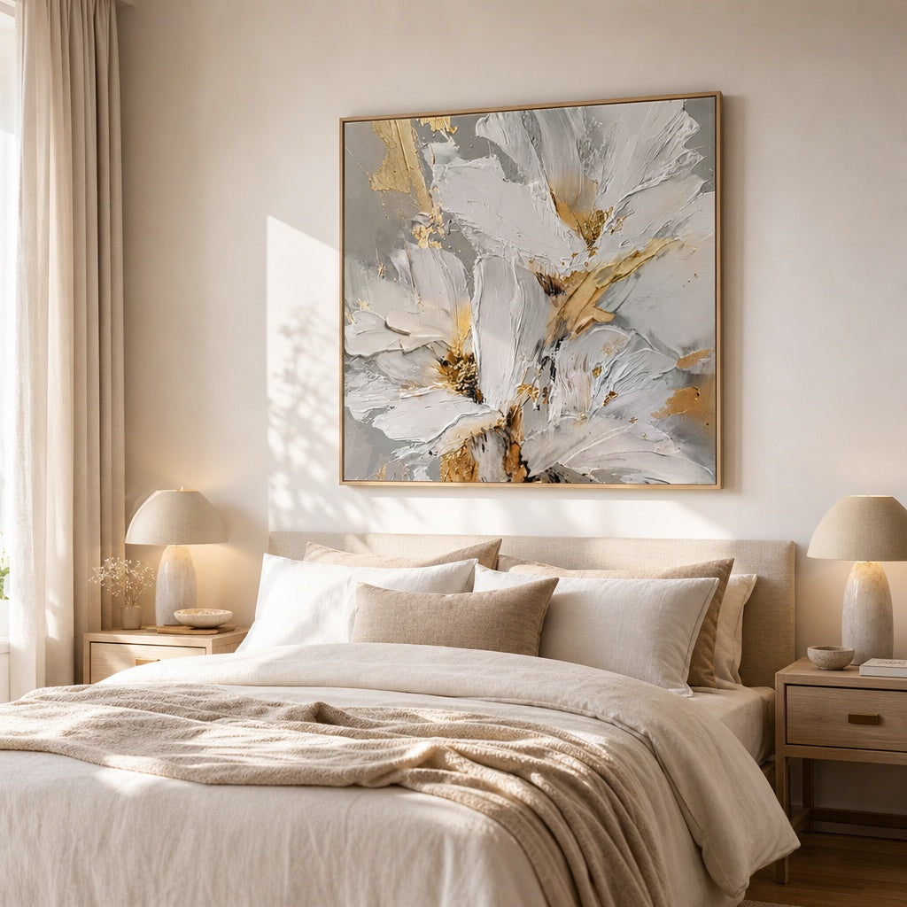 Gilded White Magnolia