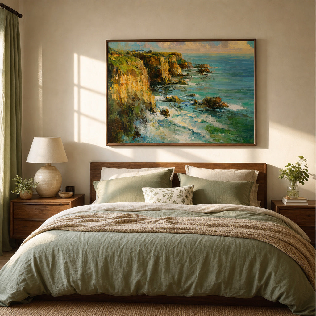 Coastal Cliffside Vista