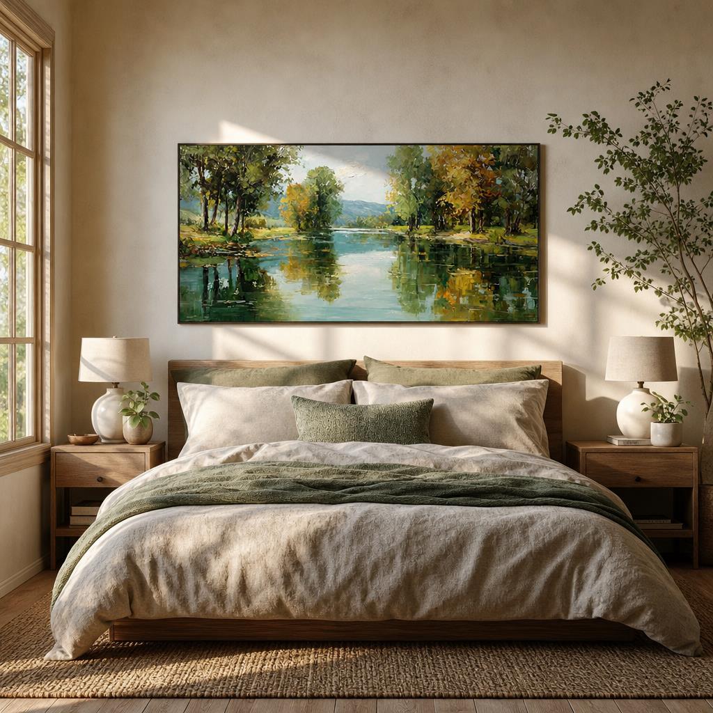 Serene River Reflections