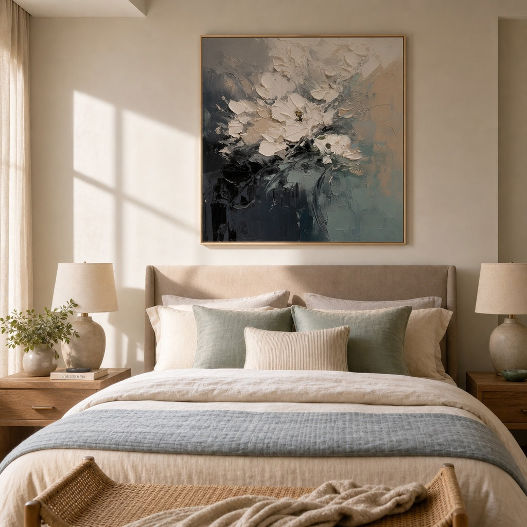 Ivory Floral Reverie
