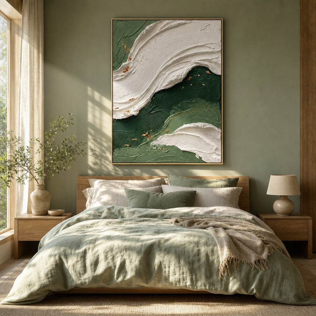 Emerald Ivory Flow