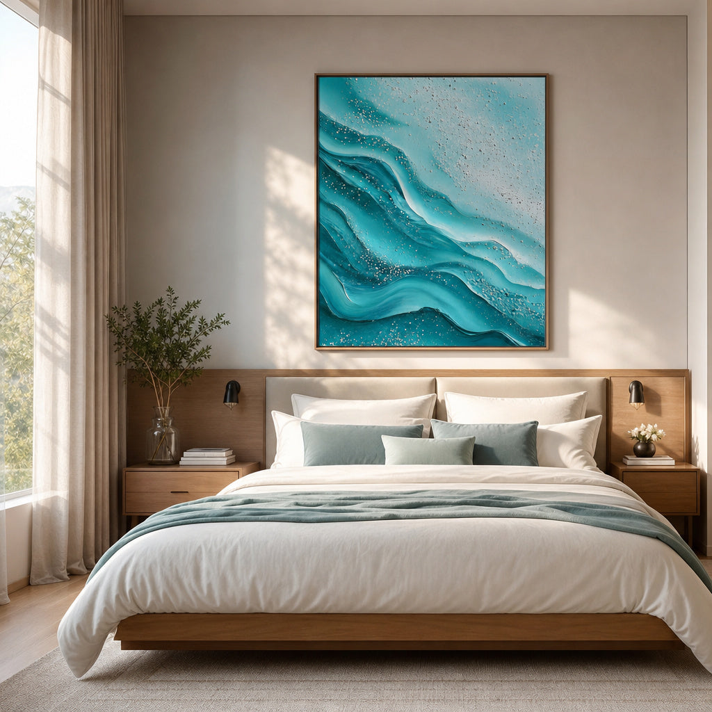 Turquoise Wave Flow
