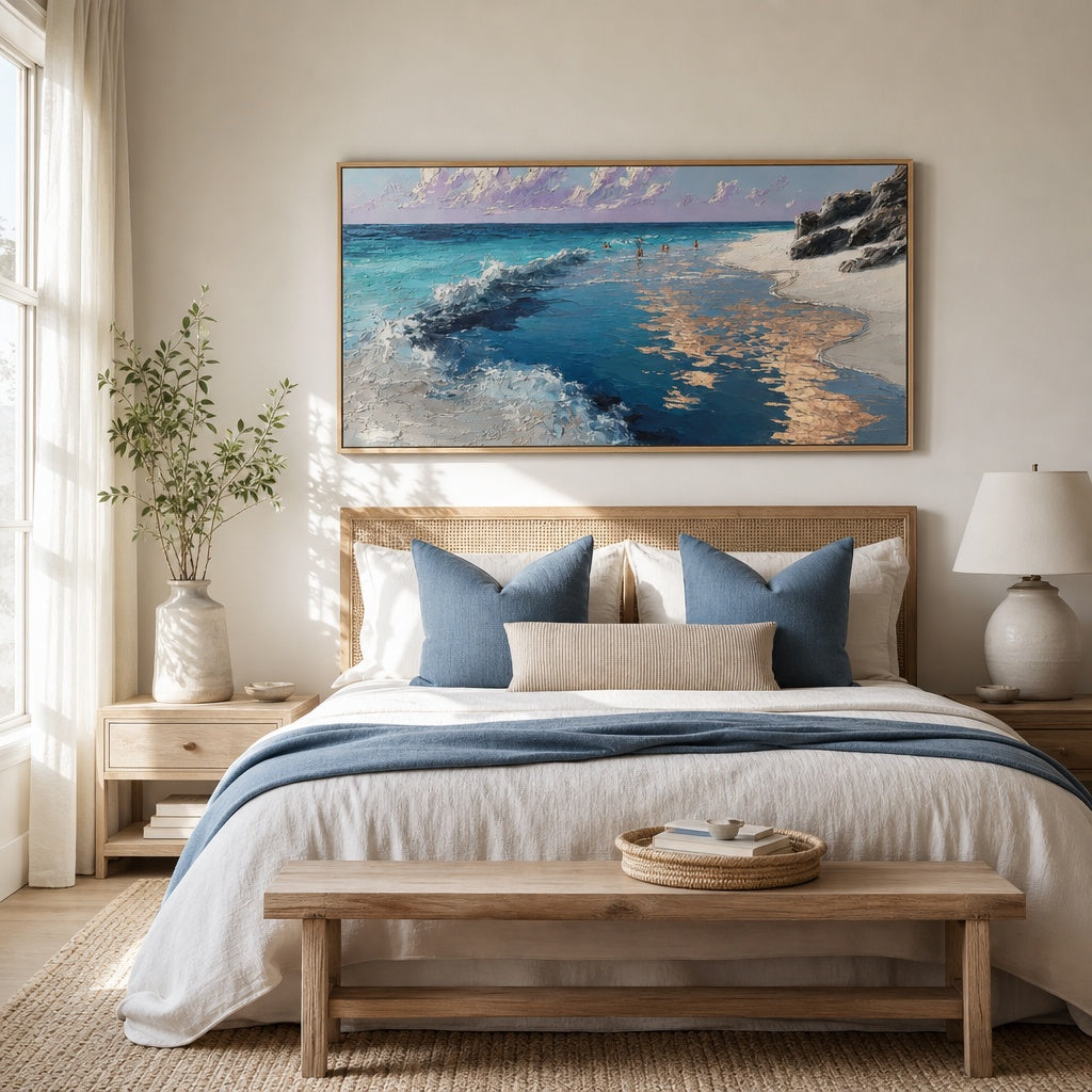 Ocean Reflection Shore