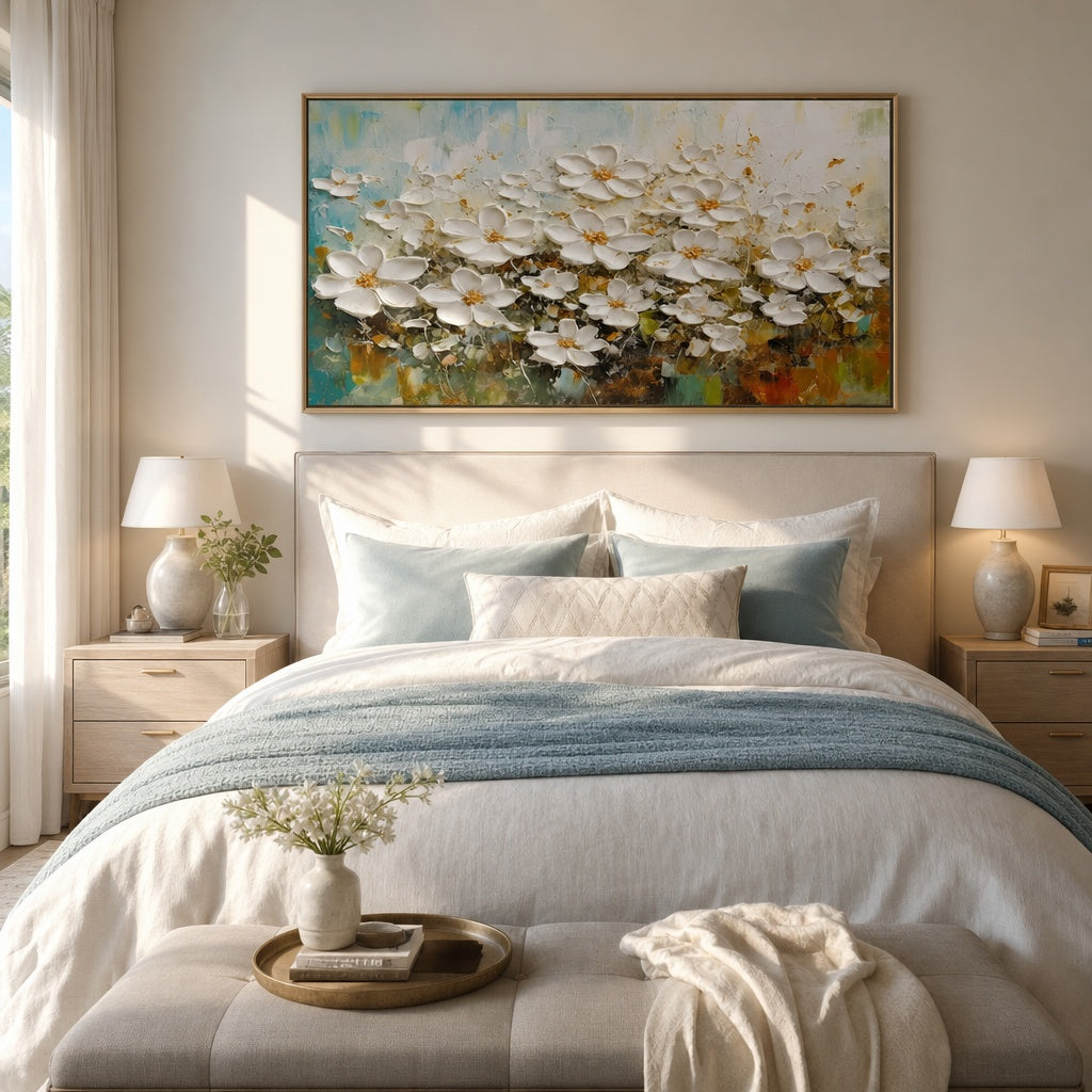 White Blossom Coastal Harmony