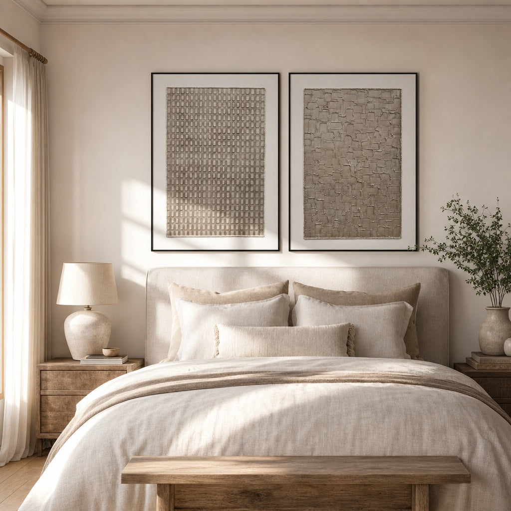 Minimal Texture Grid Duo