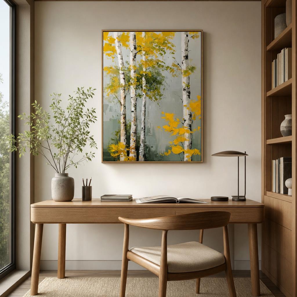 Golden Birch Grove