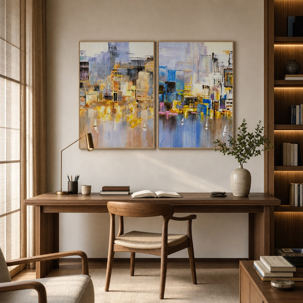 Golden City Reflections