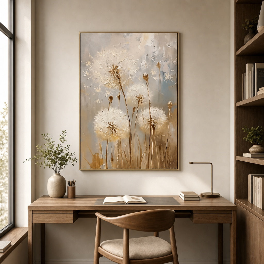 White Dandelion Serenity