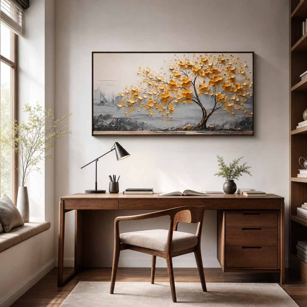 Golden Blossom Tree
