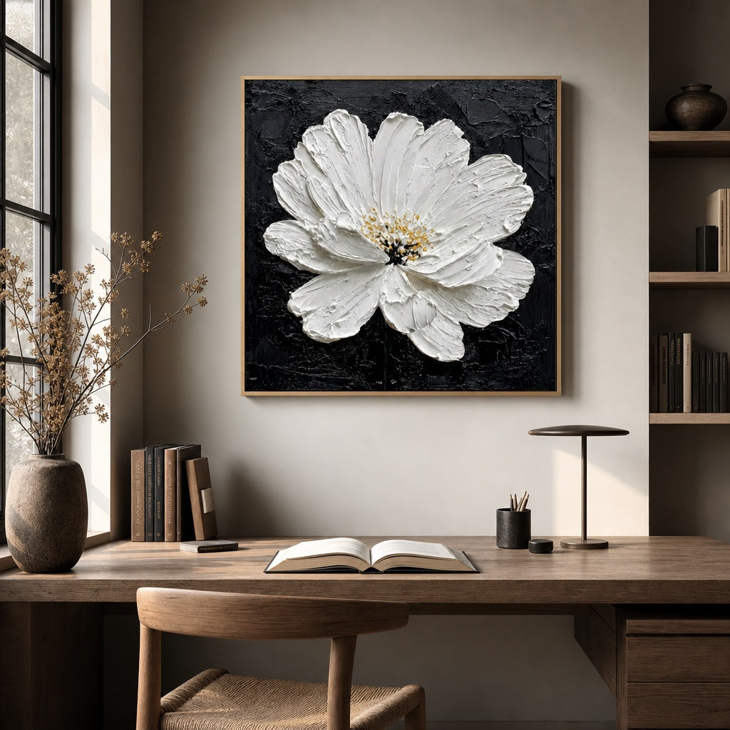 Midnight White Blossom