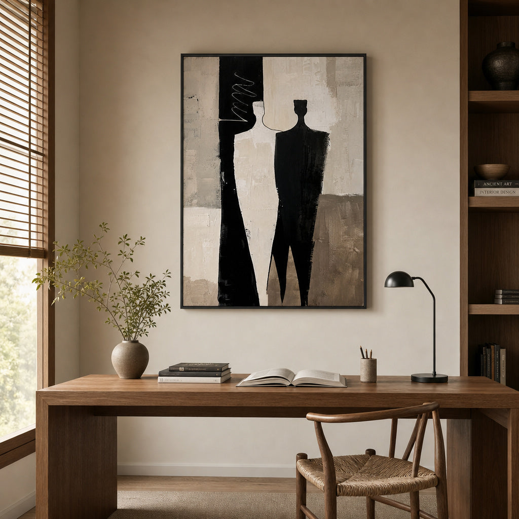 Noir Figure Pair