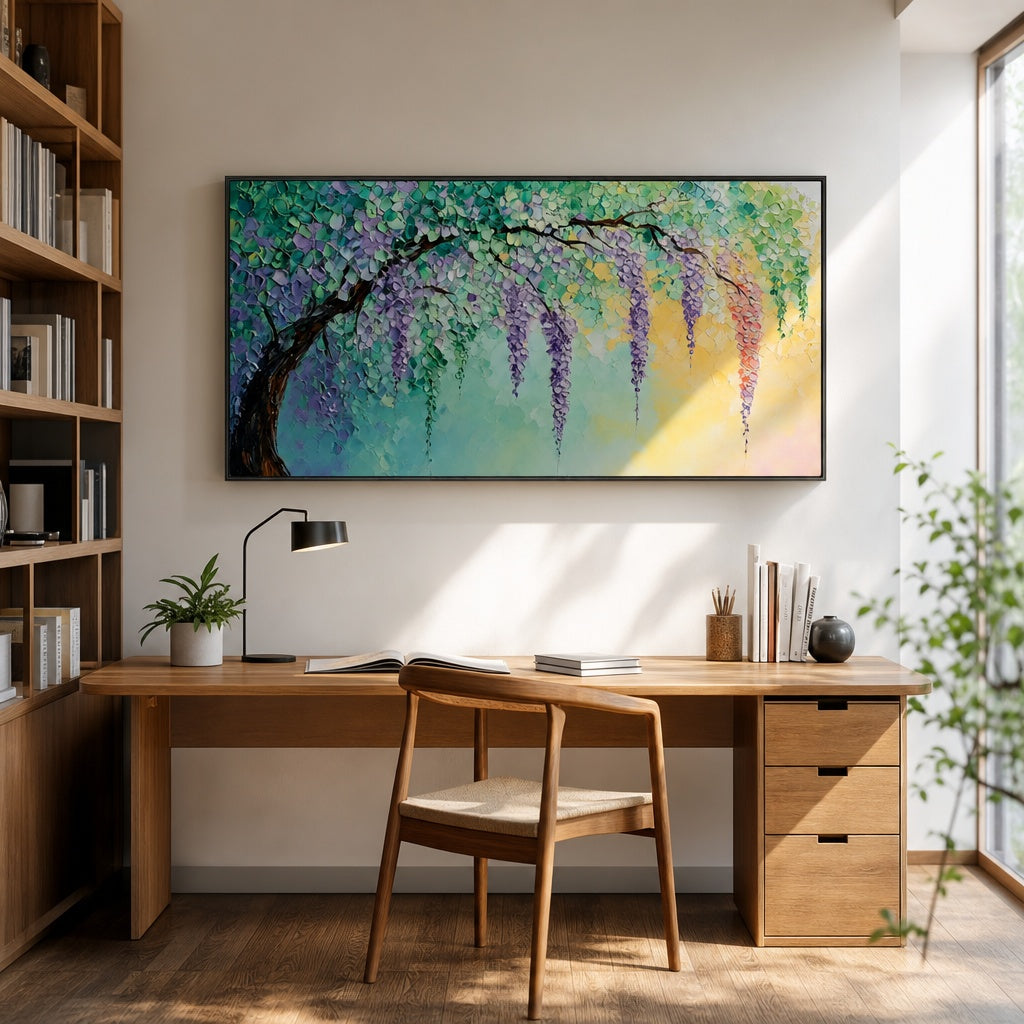 Pastel Wisteria Canopy